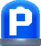 P Switch from Super Mario Maker 2 (New Super Mario Bros. U style)