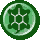 Sprite of the Slow Go badge in Paper Mario: The Thousand-Year Door.