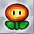 The Shiny Fire Flower sticker from Paper Mario: Sticker Star