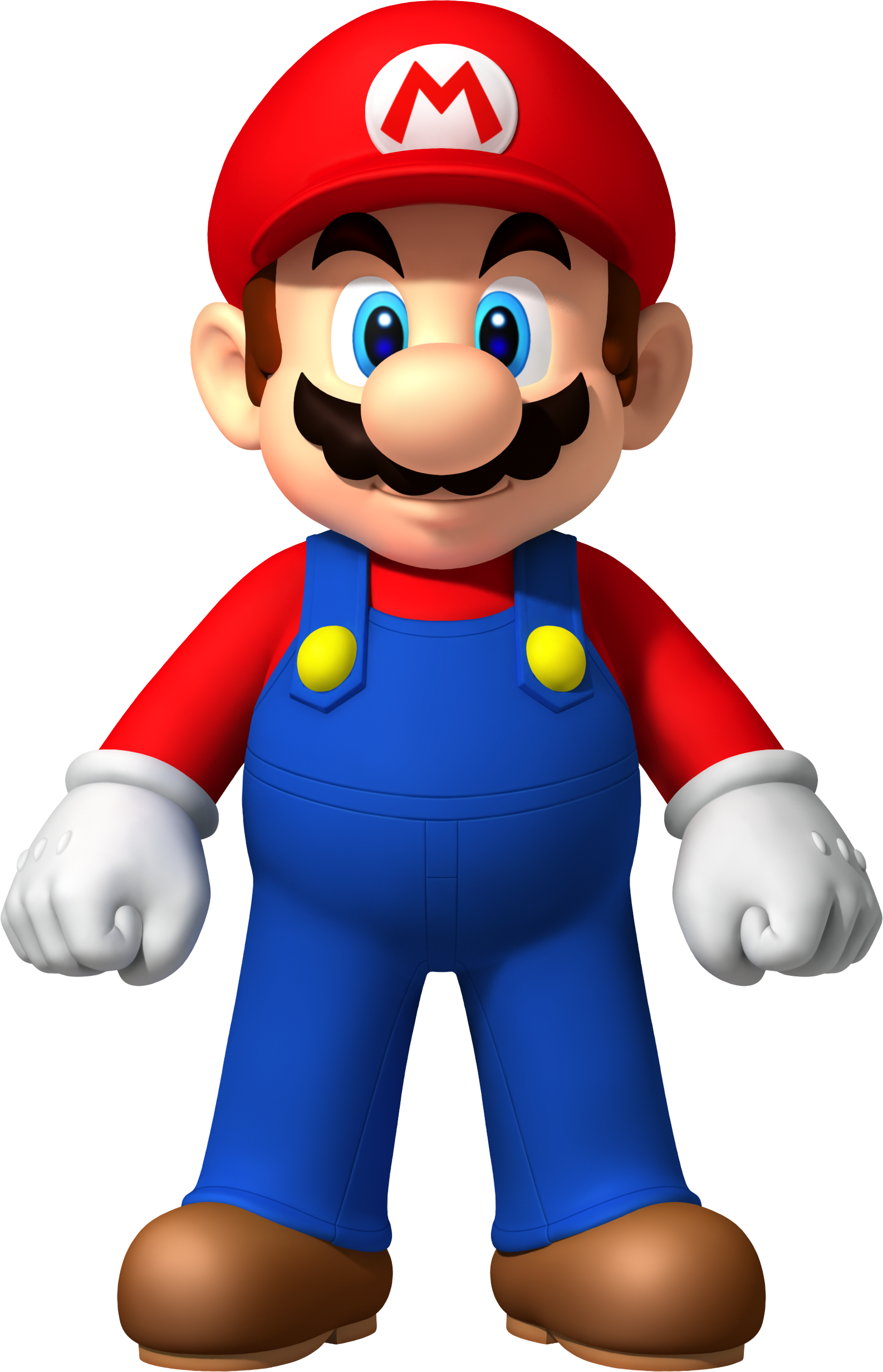 Artwork of Mario in New Super Mario Bros. Wii