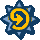 Sprite of the Quick Change badge in Paper Mario: The Thousand-Year Door.
