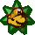 Sprite of the Spike Shield badge in Paper Mario: The Thousand-Year Door.