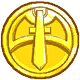 Large gold coin