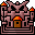 Bowser's Castle map icon from Super Mario All-Stars