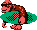 Funky Kong in Donkey Kong Country (Game Boy Color).