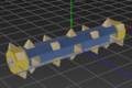 The spiked roller