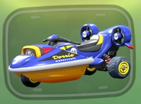 The Funky Dorrie from Mario Kart World