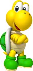 Koopa Troopa artwork from Mario Party 9