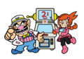 Wario, Super MakerMatic 21 and Penny