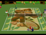 Donkey Kong Court from Mario Tennis (Nintendo 64)