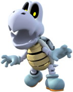 Artwork of Mega Dry Bones in Mario Party: Star Rush (later reused as Dry Bones' artwork for Super Mario Party)