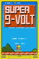 Title card for 9-Volt's game, Super 9-Volt