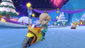 Rosalina and Petey Piranha on the course