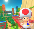 3DS Rock Rock Mountain T from Mario Kart Tour