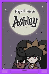 Ashley and Red in the title for Magical Witch Ashley from WarioWare: D.I.Y..
