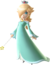 Super Mario Galaxy promotional artwork: Rosalina with her wand held.
