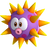Artwork of an Urchin from New Super Mario Bros. U