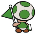 Back sprite of Guide Toad
