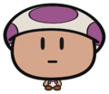 A purple version of the Toad on the telescope