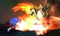 Roy's Critical Hit in Super Smash Bros. for Nintendo 3DS