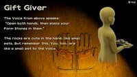 Form guide for Gift Giver