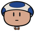 A blue version of the Toad on the telescope