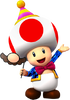 Toad (Party Time) from Mario Kart Tour