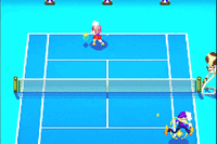Swimming Return from Mario Tennis: Power Tour