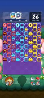 Stage 1069 from Dr. Mario World