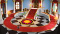 The first floor of Peach's Castle.