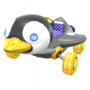 Black Penguin Slider from Mario Kart Tour