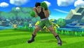 Little Mac bracing for his Slip Counter in Super Smash Bros. for Wii U