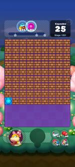 Stage 1051 from Dr. Mario World