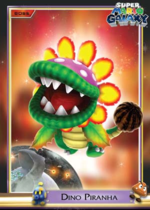 Dino Piranha trading card