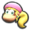 Dixie Kong's icon from Mario Kart Tour