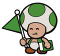Guide Toad's idle animation