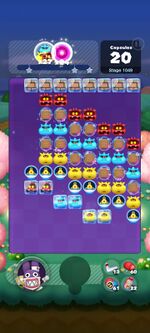 Stage 1049 from Dr. Mario World
