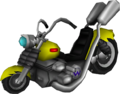 Wario's Wario Bike model in Mario Kart Wii