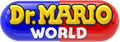 Dr. Mario World English logo