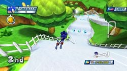 Dream Ski Cross (Individual) from Mario & Sonic at the Olympic Winter Games (Wii)