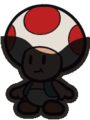 Red recolor of an inked Toad