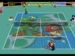 Baby Mario & Yoshi Court from Mario Tennis (Nintendo 64)
