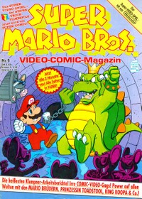 Cover of Super Mario Bros. Video-Comic-Magazin Nr. 5