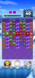 Stage 1002 from Dr. Mario World