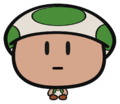 A green version of the Toad on the telescope