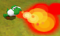 Yoshi's fire breath