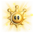 A Shine Sprite in Super Mario Sunshine.