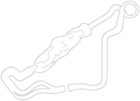 Map of 3DS Rosalina's Ice World from Mario Kart Tour