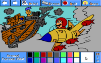 Mario as an Armed Forces Pilot.