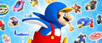 The Frost Pipe 1 from the Frost Tour in Mario Kart Tour
